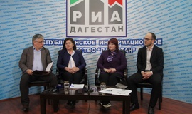 Организаторы форума "Учителя года России в Махачкале" ответили на вопросы журналистов в рамках пресс-конференции