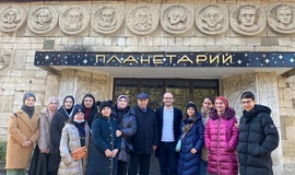 Ученики Дома Знаний на экскурсии в планетарии