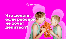 Что делать, если ребенок не хочет делиться?